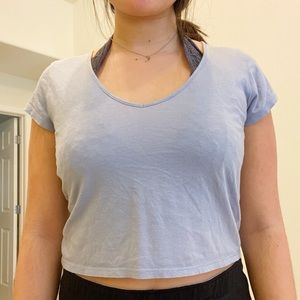 Light blue aesthetic t-shirt from Garage